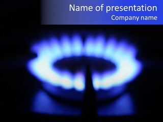 Propane Oven Cook PowerPoint Template