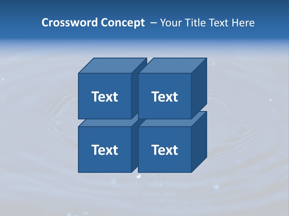 Drops Water Drop PowerPoint Template