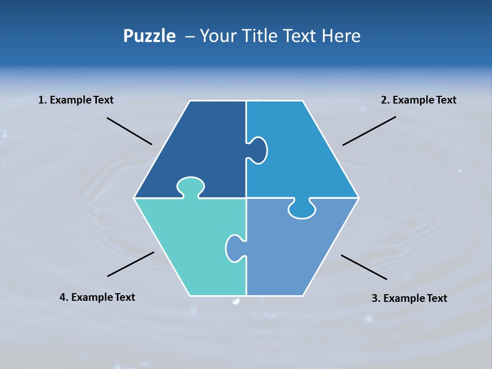 Drops Water Drop PowerPoint Template