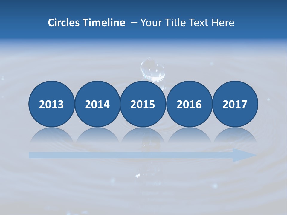 Drops Water Drop PowerPoint Template