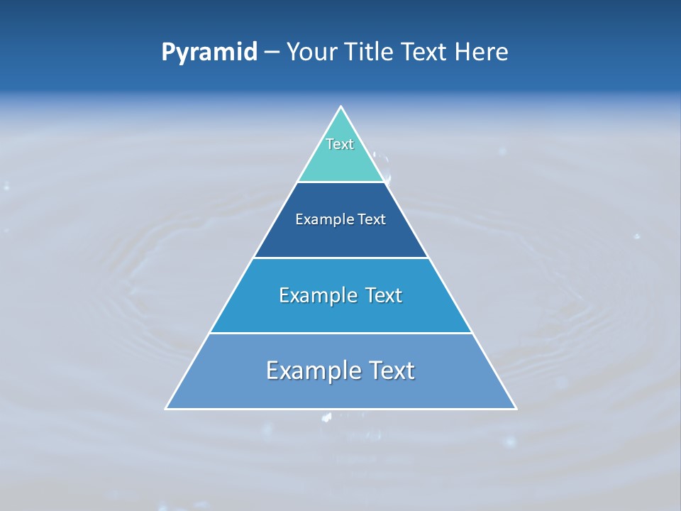 Drops Water Drop PowerPoint Template