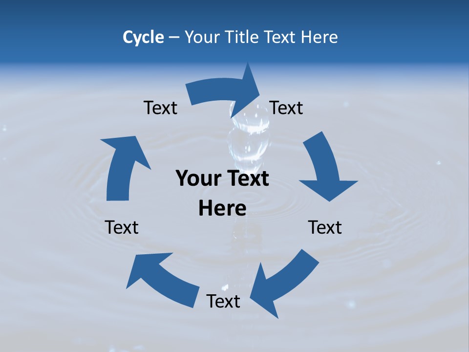 Drops Water Drop PowerPoint Template