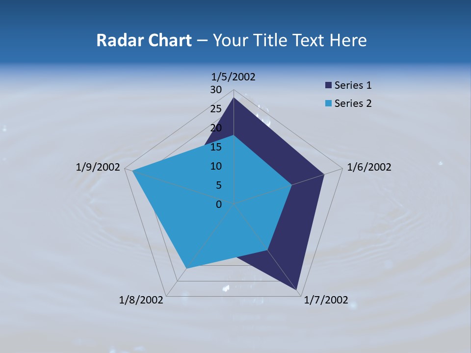 Drops Water Drop PowerPoint Template
