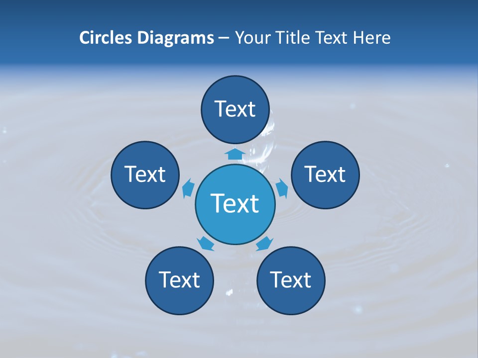 Drops Water Drop PowerPoint Template