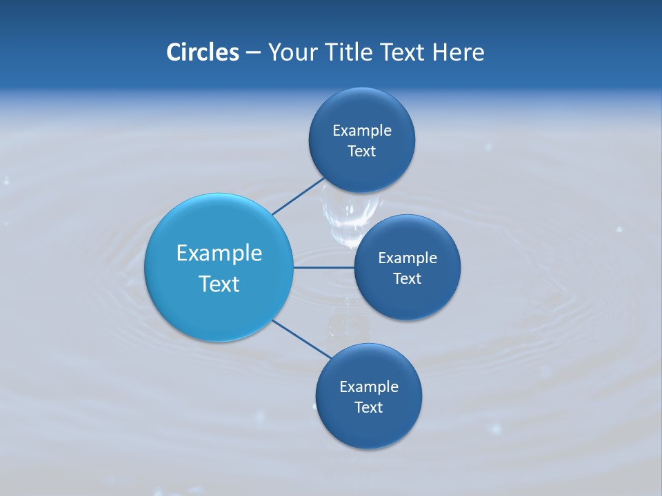 Drops Water Drop PowerPoint Template