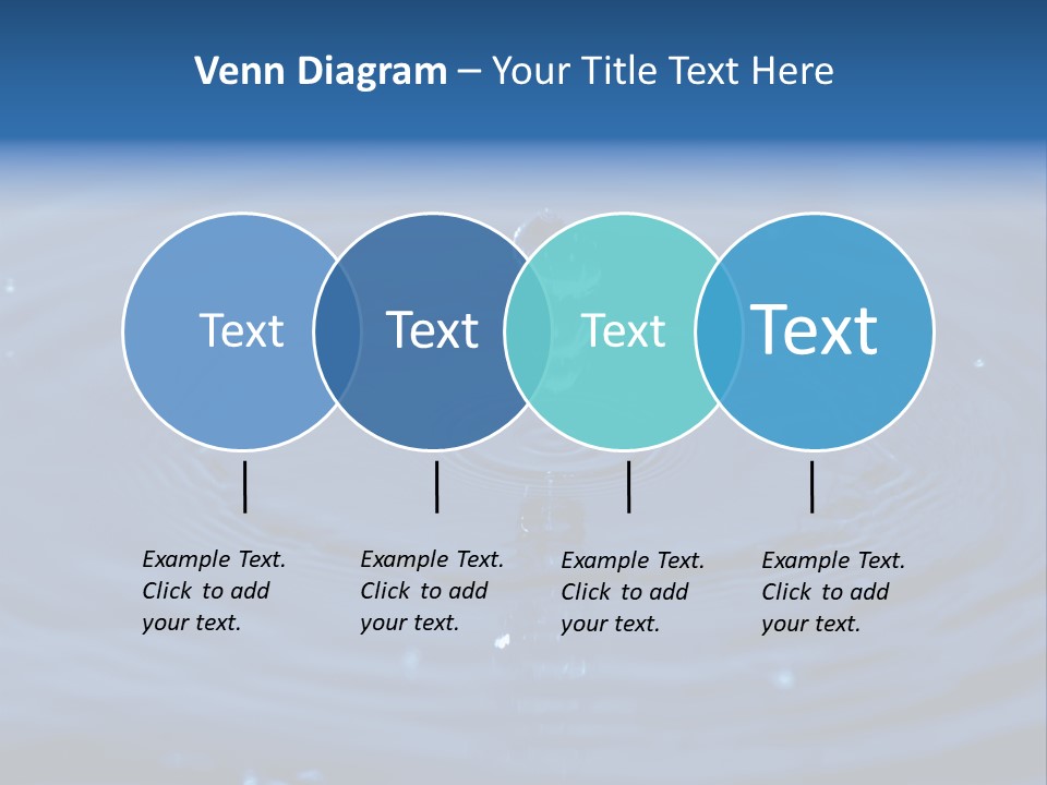Drops Water Drop PowerPoint Template