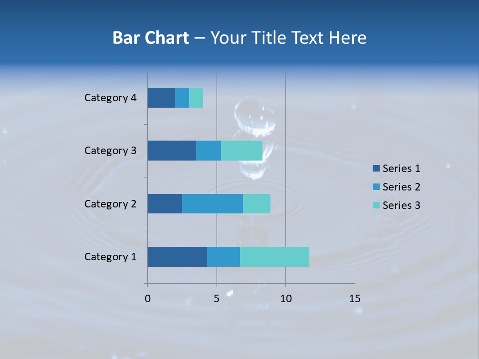 Drops Water Drop PowerPoint Template