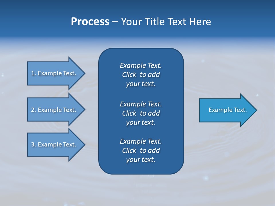 Drops Water Drop PowerPoint Template