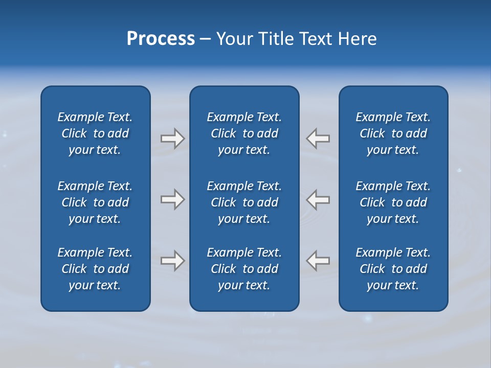 Drops Water Drop PowerPoint Template