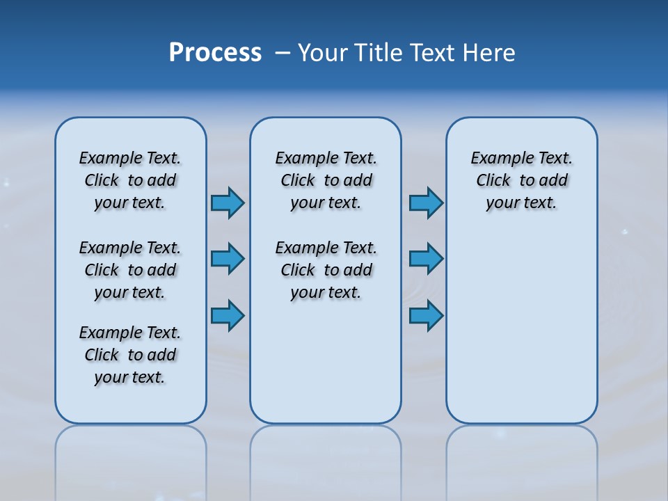 Drops Water Drop PowerPoint Template