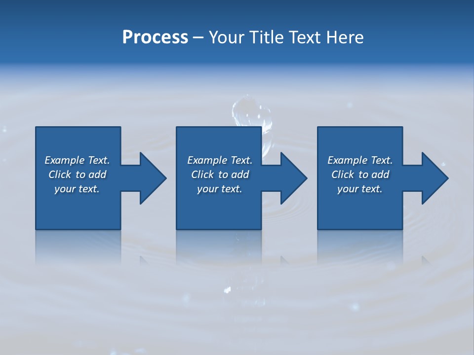 Drops Water Drop PowerPoint Template
