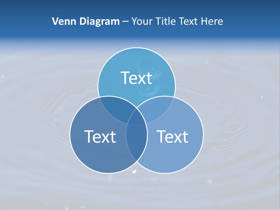 Drops Water Drop PowerPoint Template