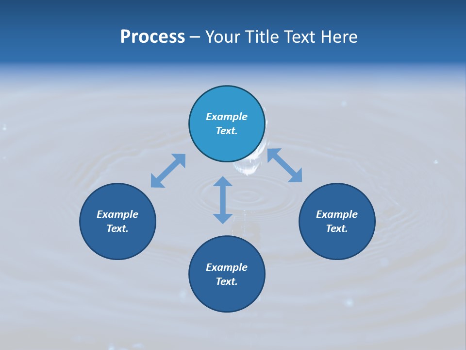 Drops Water Drop PowerPoint Template