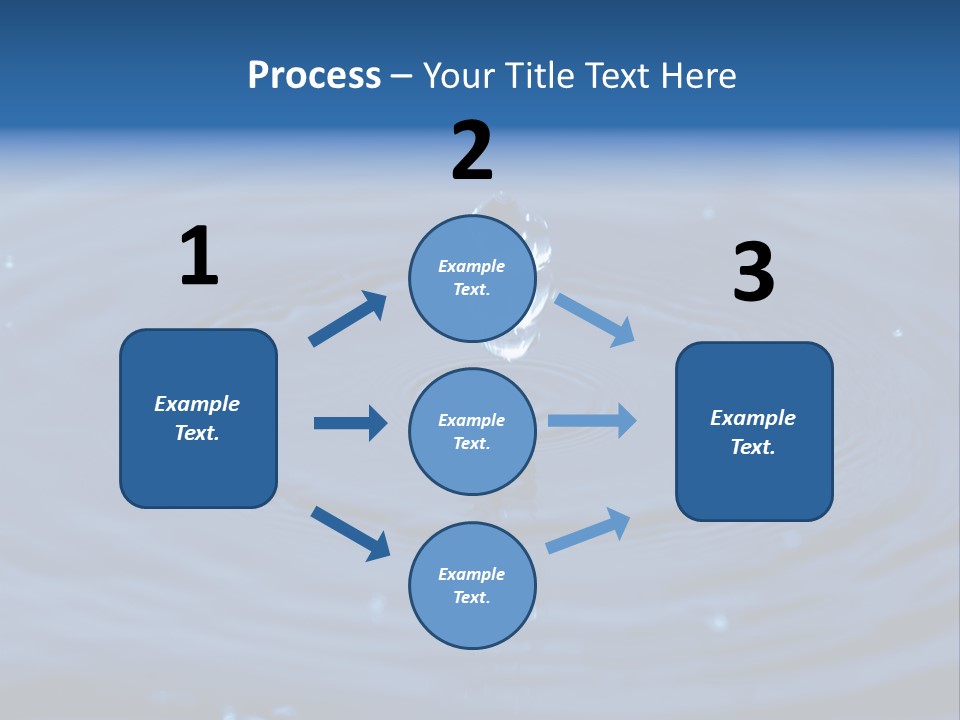 Drops Water Drop PowerPoint Template