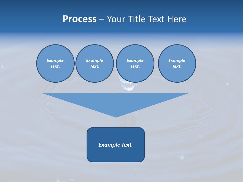 Drops Water Drop PowerPoint Template