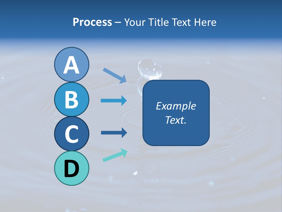 Drops Water Drop PowerPoint Template