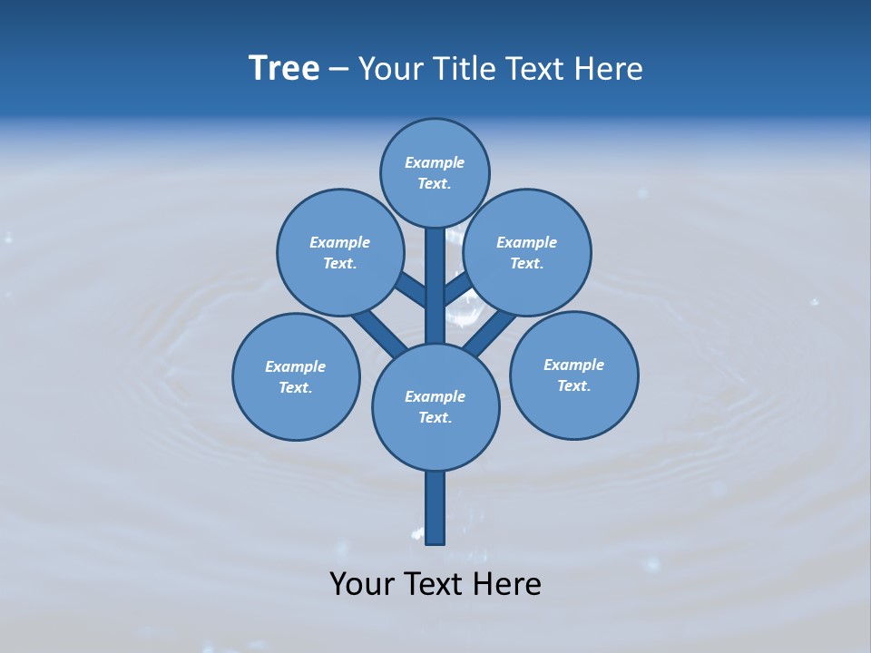 Drops Water Drop PowerPoint Template