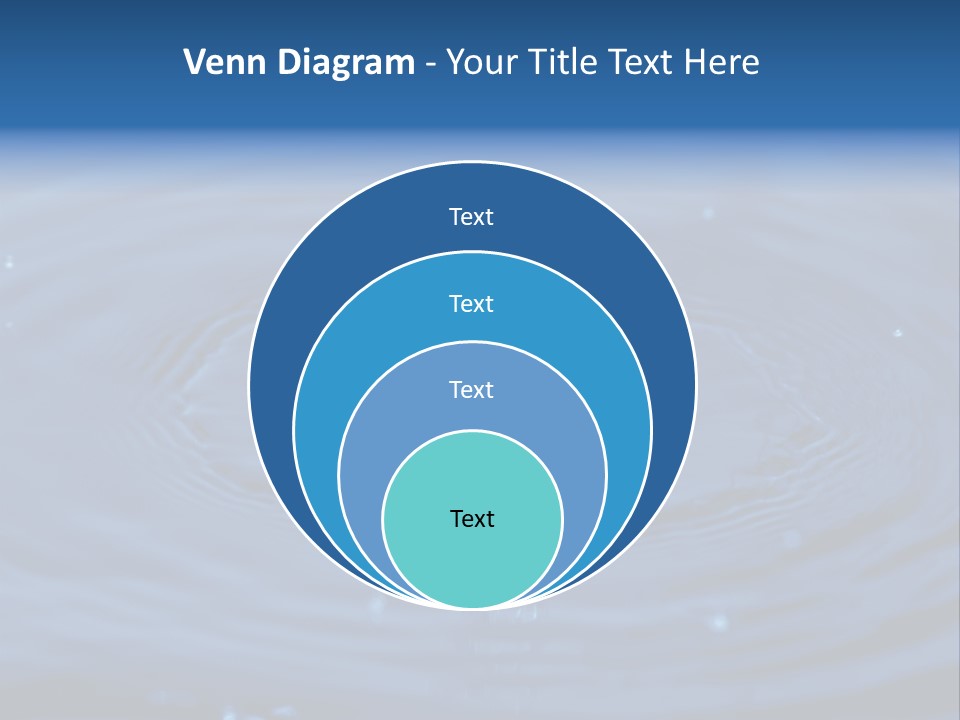 Drops Water Drop PowerPoint Template