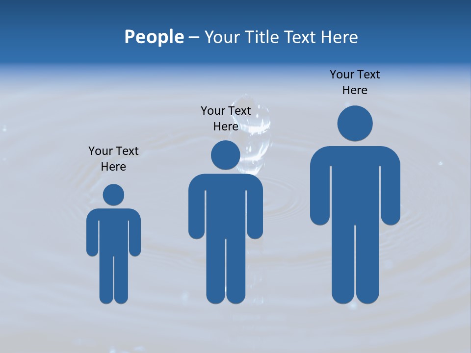 Drops Water Drop PowerPoint Template