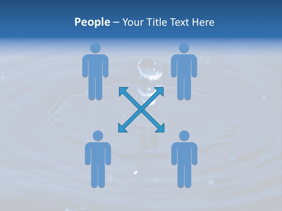 Drops Water Drop PowerPoint Template