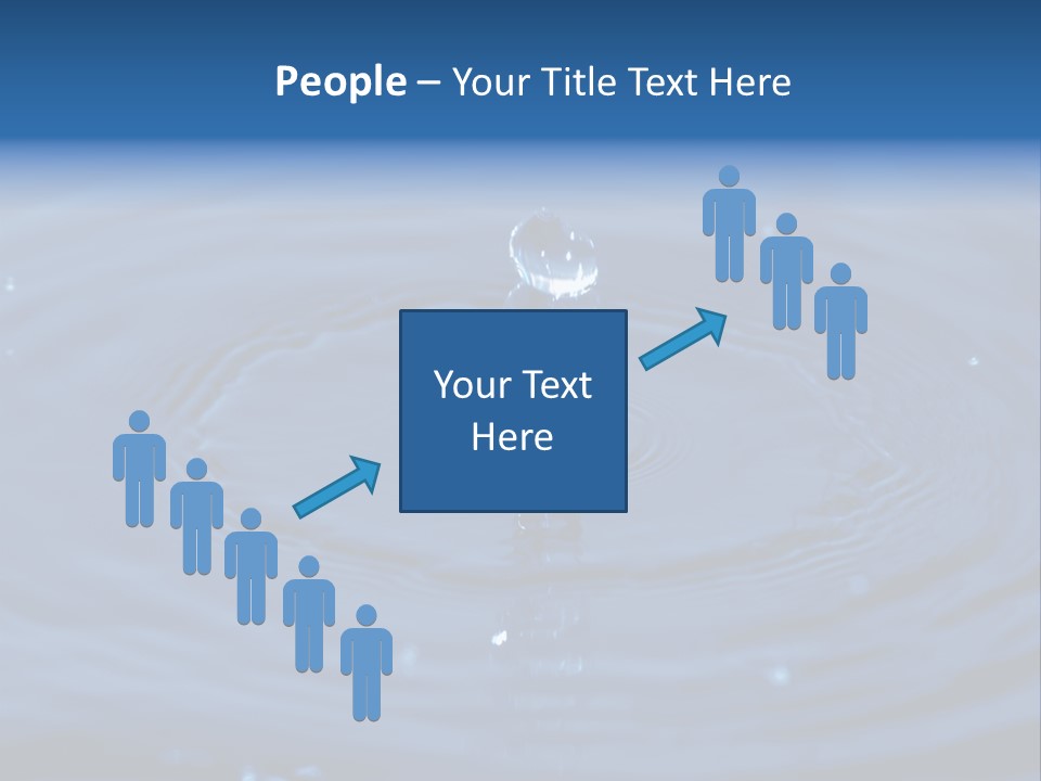 Drops Water Drop PowerPoint Template