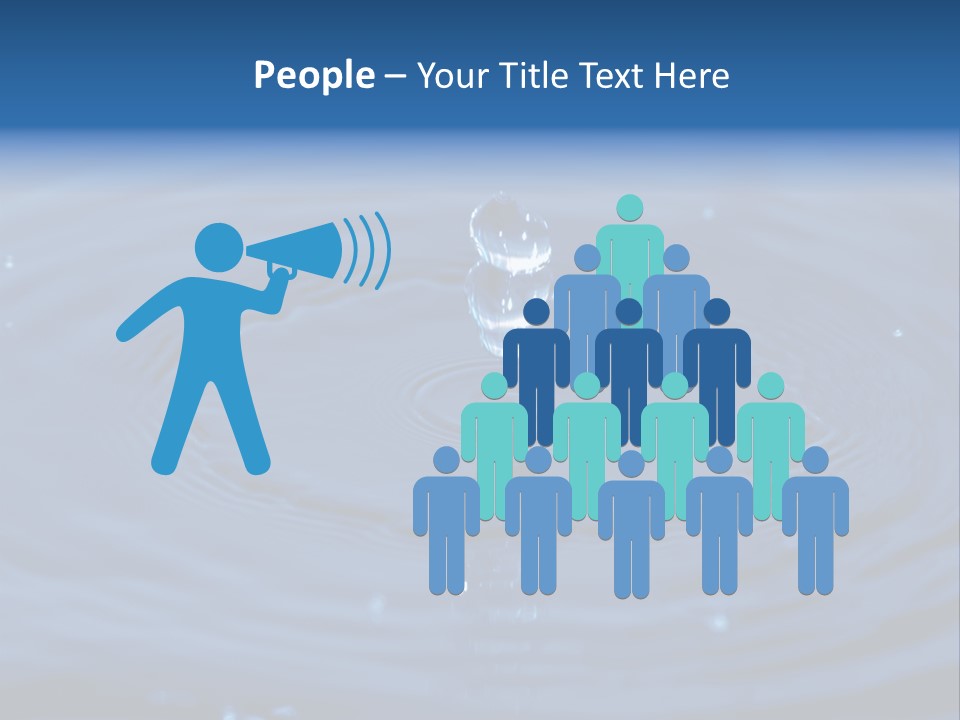 Drops Water Drop PowerPoint Template