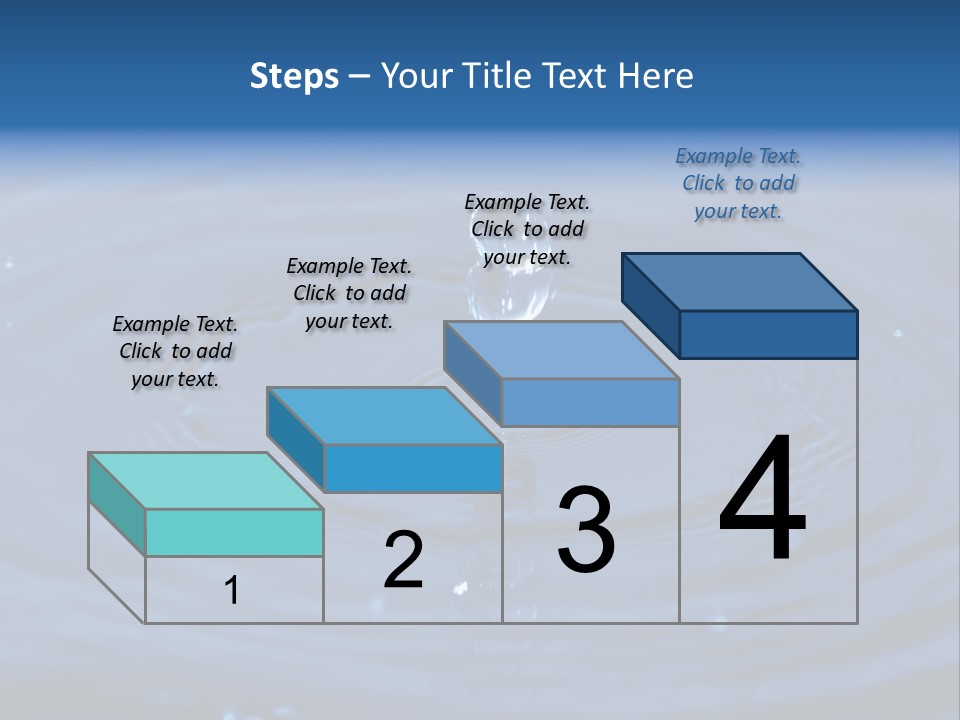 Drops Water Drop PowerPoint Template