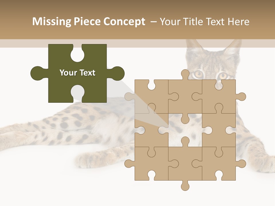 Isolated Wild Spotted PowerPoint Template