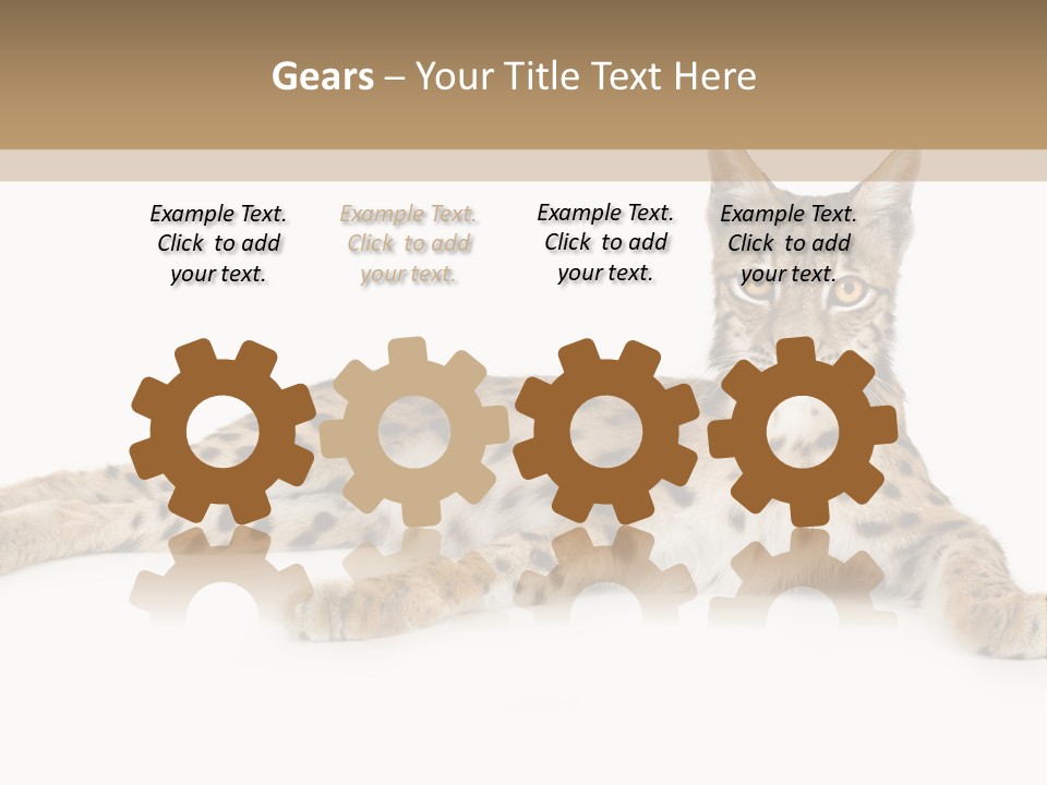 Isolated Wild Spotted PowerPoint Template