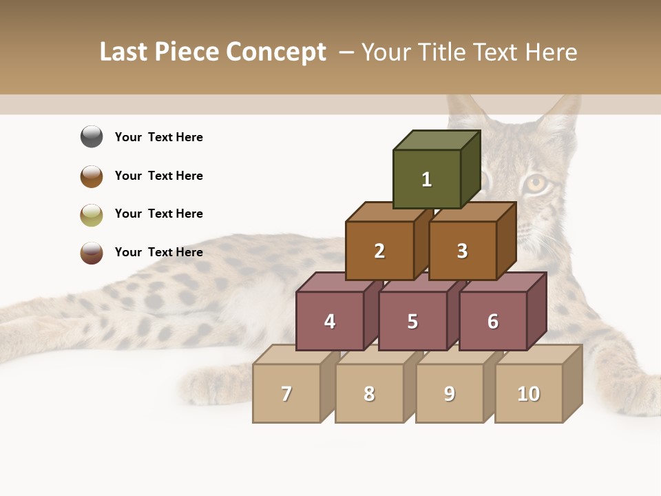 Isolated Wild Spotted PowerPoint Template