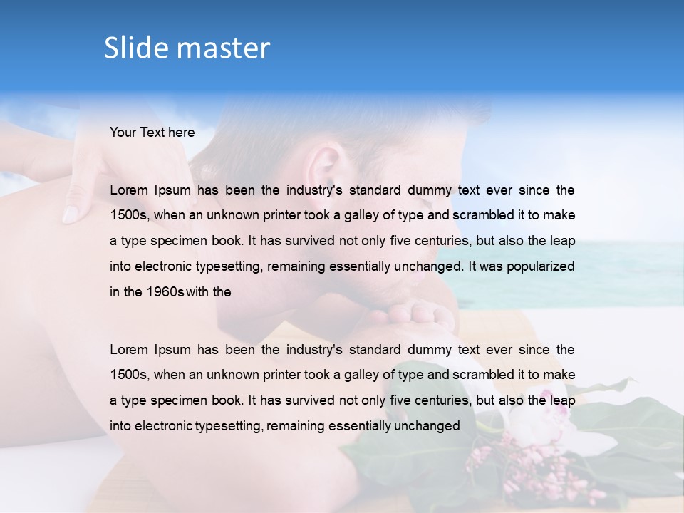 Attraktiv Gesund Paar PowerPoint Template