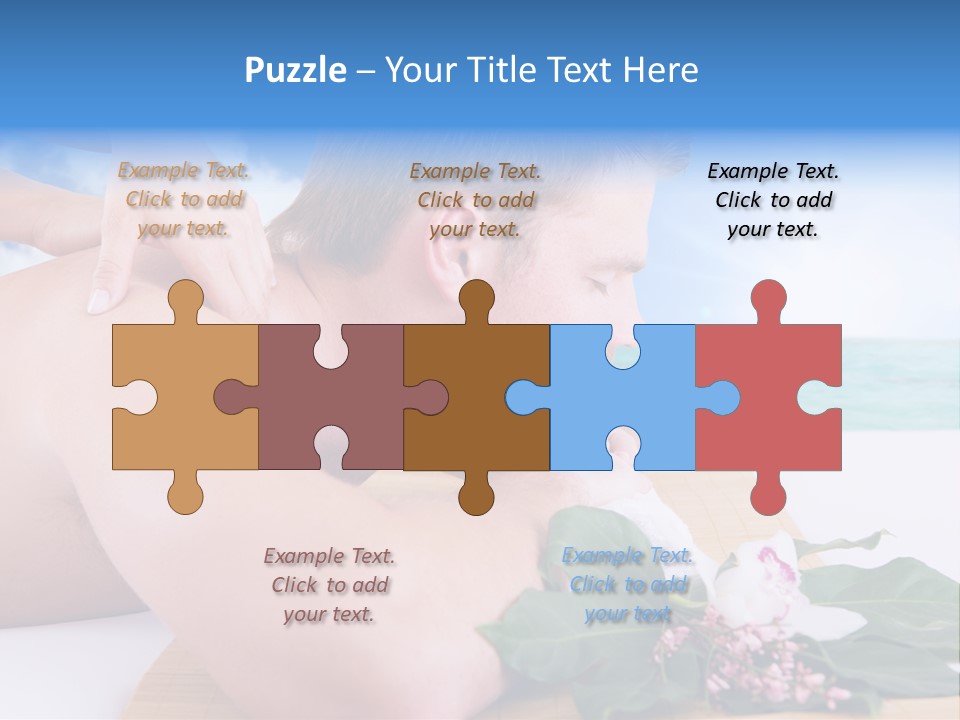 Attraktiv Gesund Paar PowerPoint Template