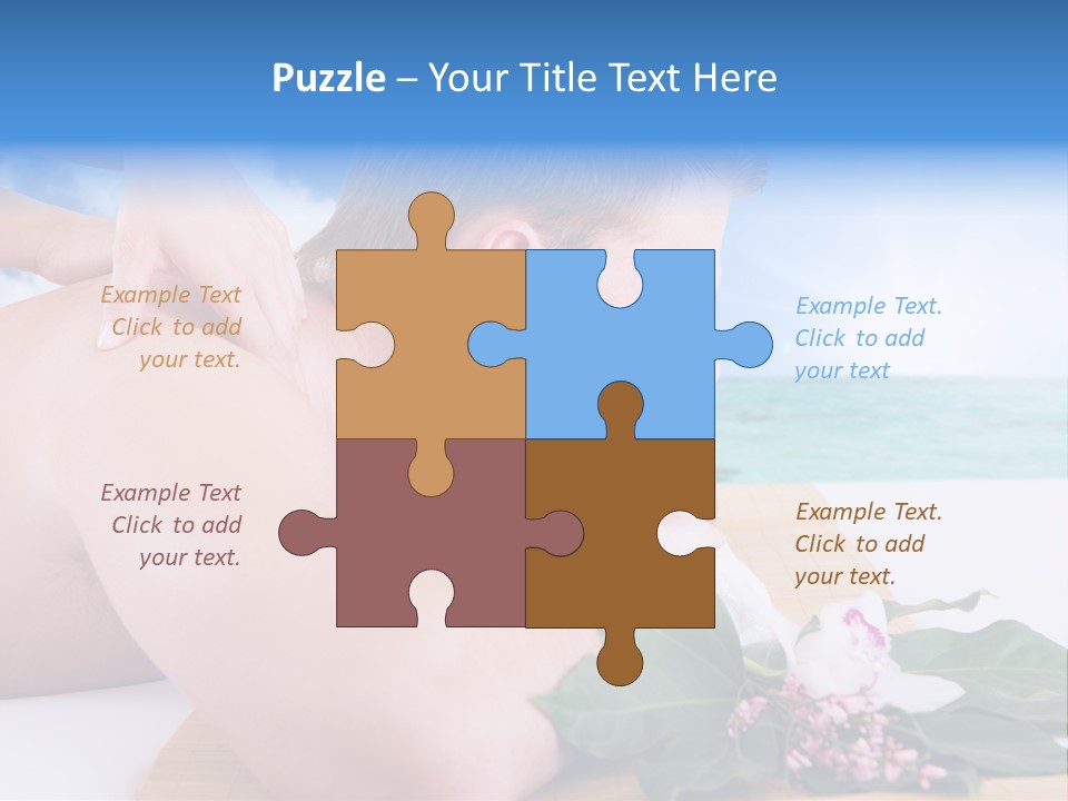 Attraktiv Gesund Paar PowerPoint Template