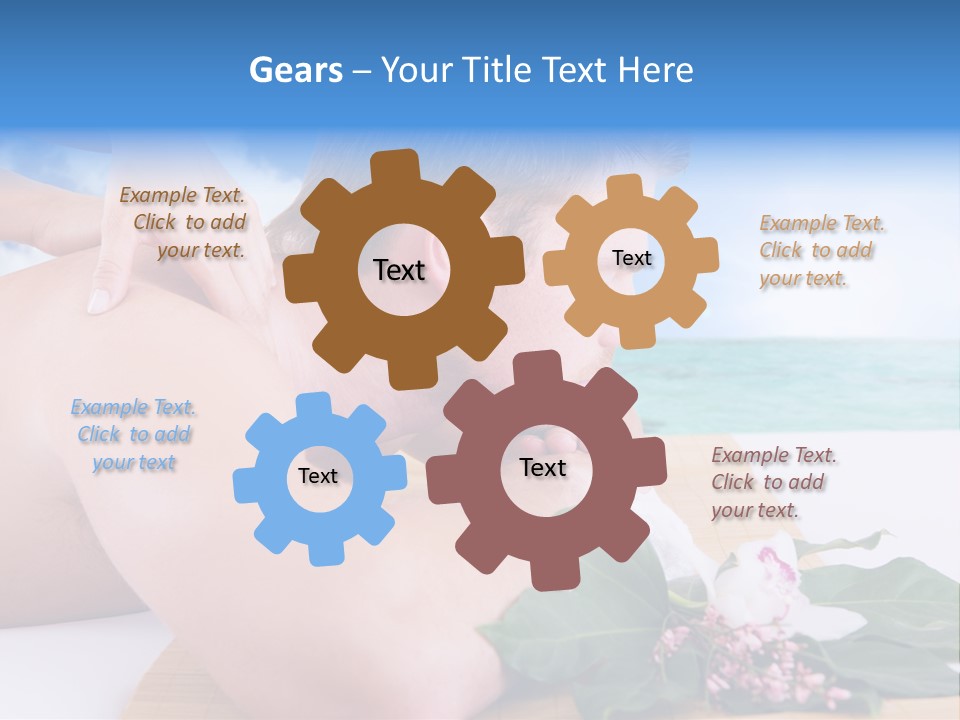 Attraktiv Gesund Paar PowerPoint Template