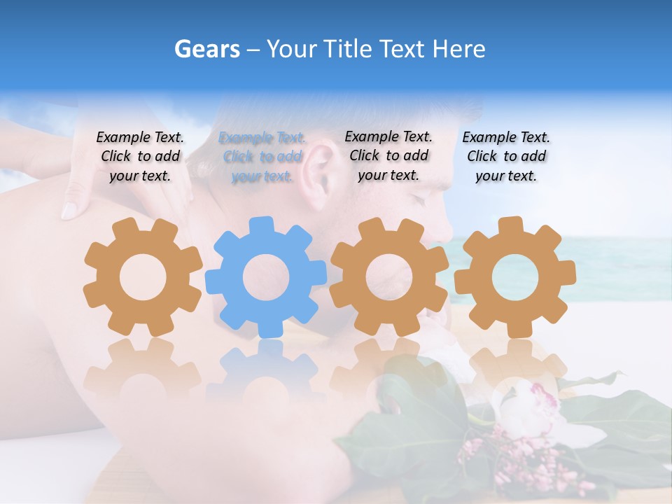 Attraktiv Gesund Paar PowerPoint Template