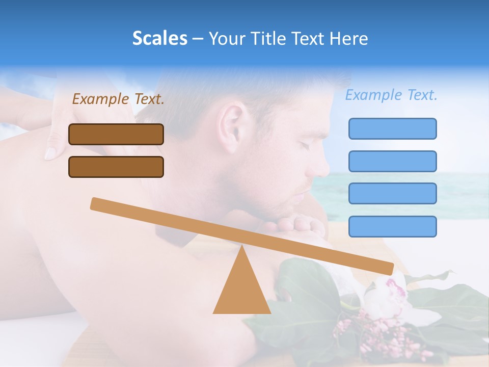 Attraktiv Gesund Paar PowerPoint Template