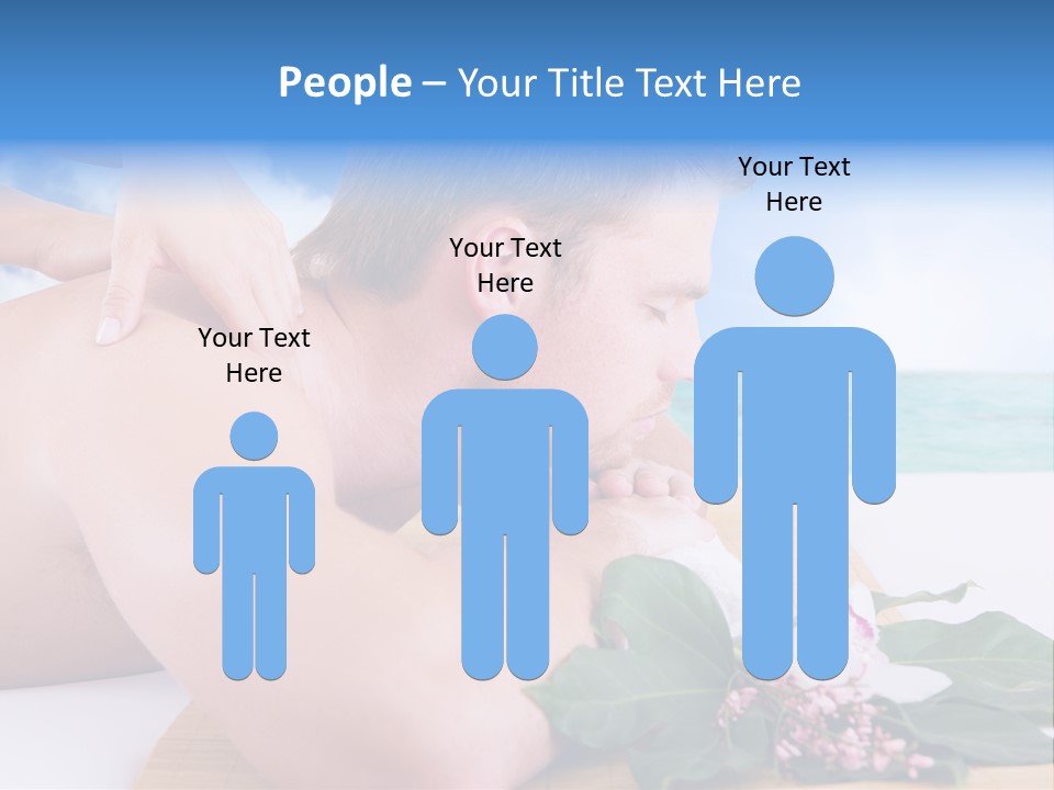 Attraktiv Gesund Paar PowerPoint Template