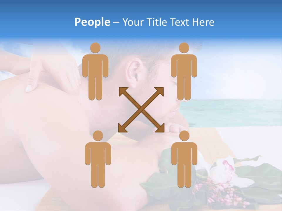 Attraktiv Gesund Paar PowerPoint Template