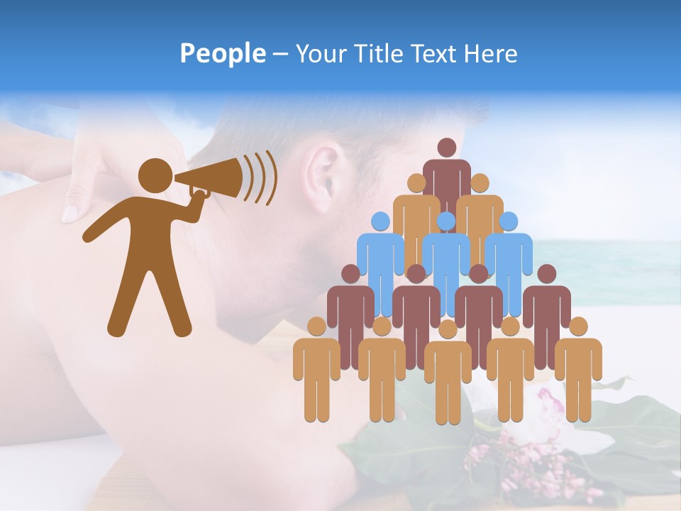 Attraktiv Gesund Paar PowerPoint Template