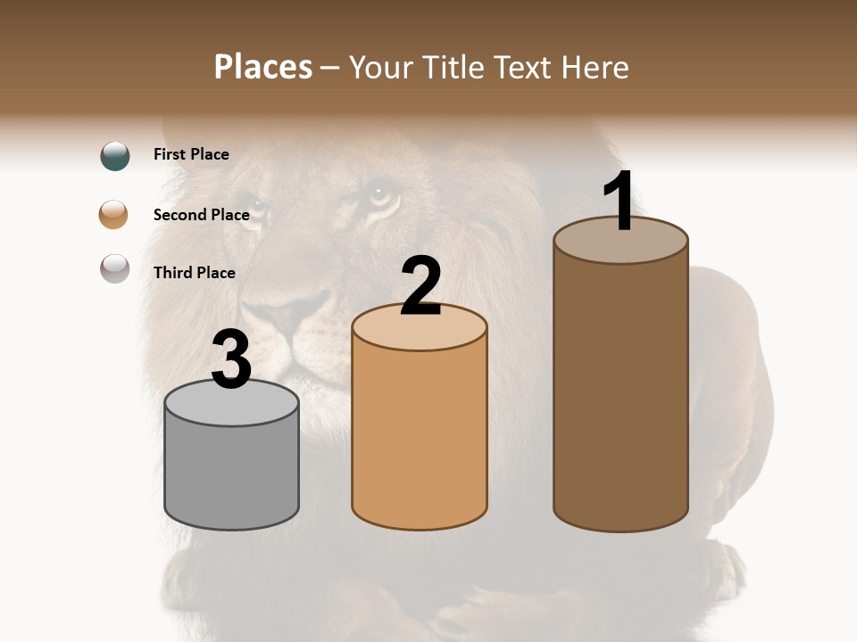 Laying Creature Lying Down PowerPoint Template