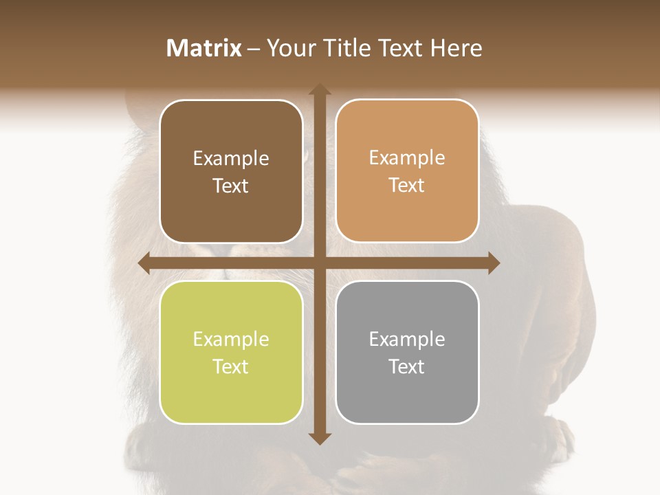 Laying Creature Lying Down PowerPoint Template