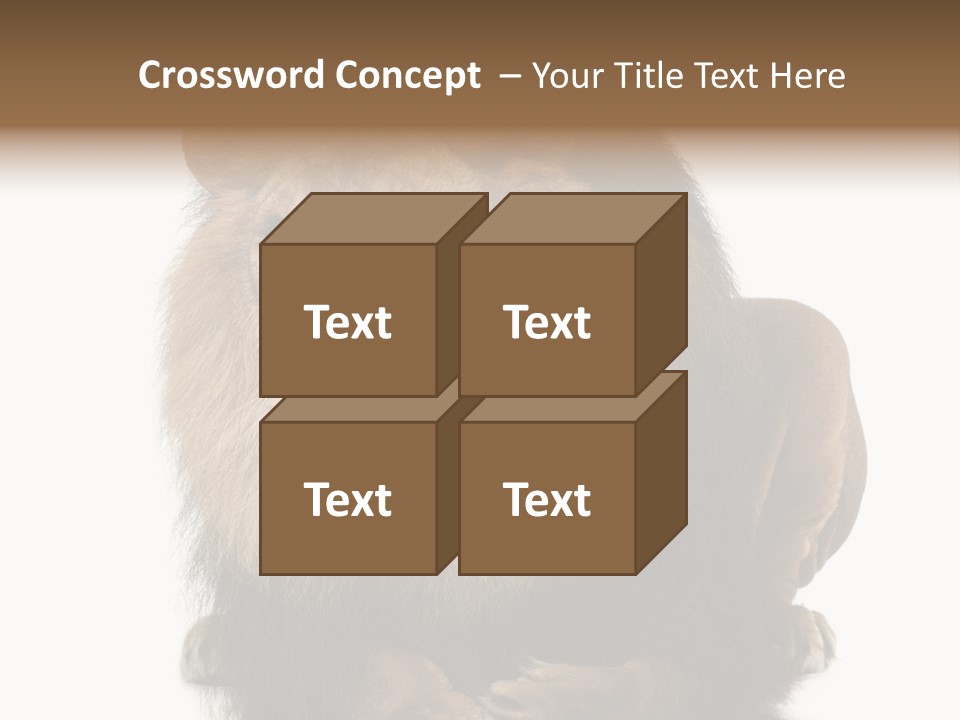 Laying Creature Lying Down PowerPoint Template