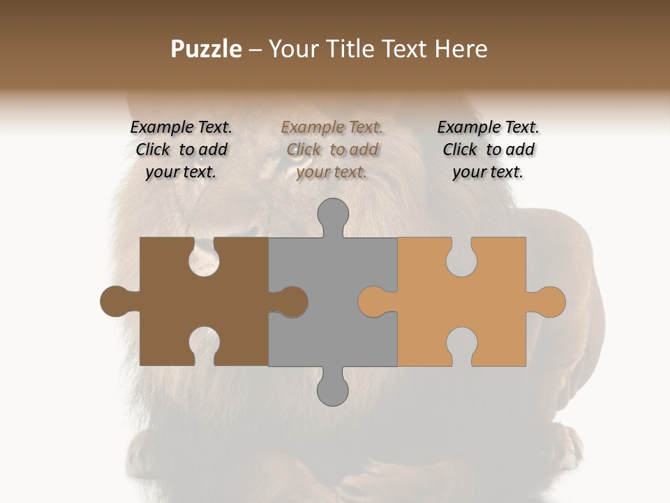 Laying Creature Lying Down PowerPoint Template