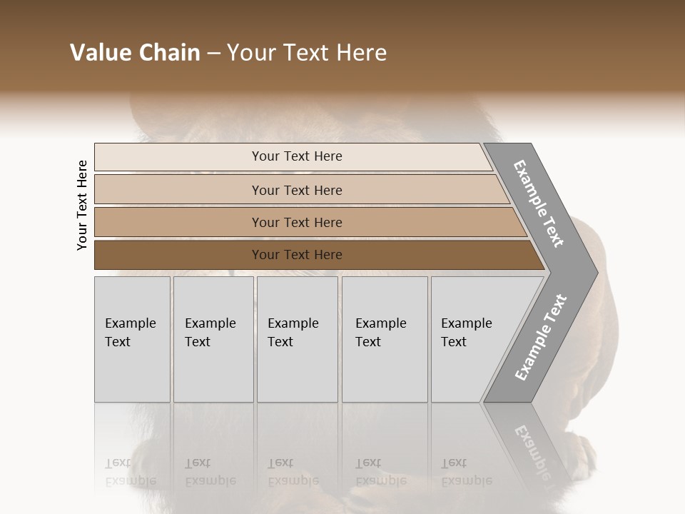 Laying Creature Lying Down PowerPoint Template
