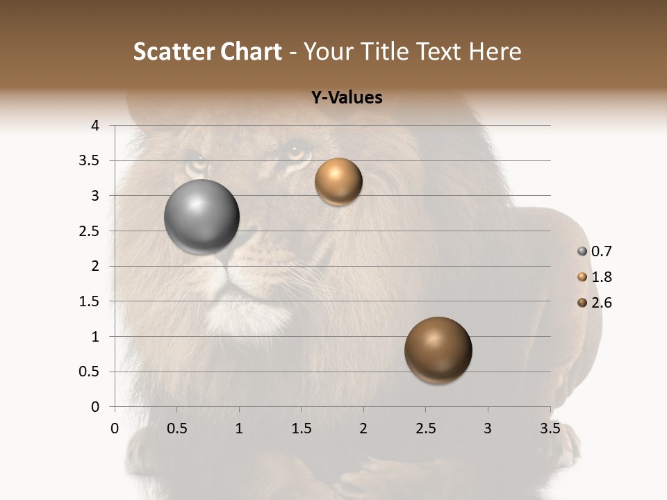 Laying Creature Lying Down PowerPoint Template