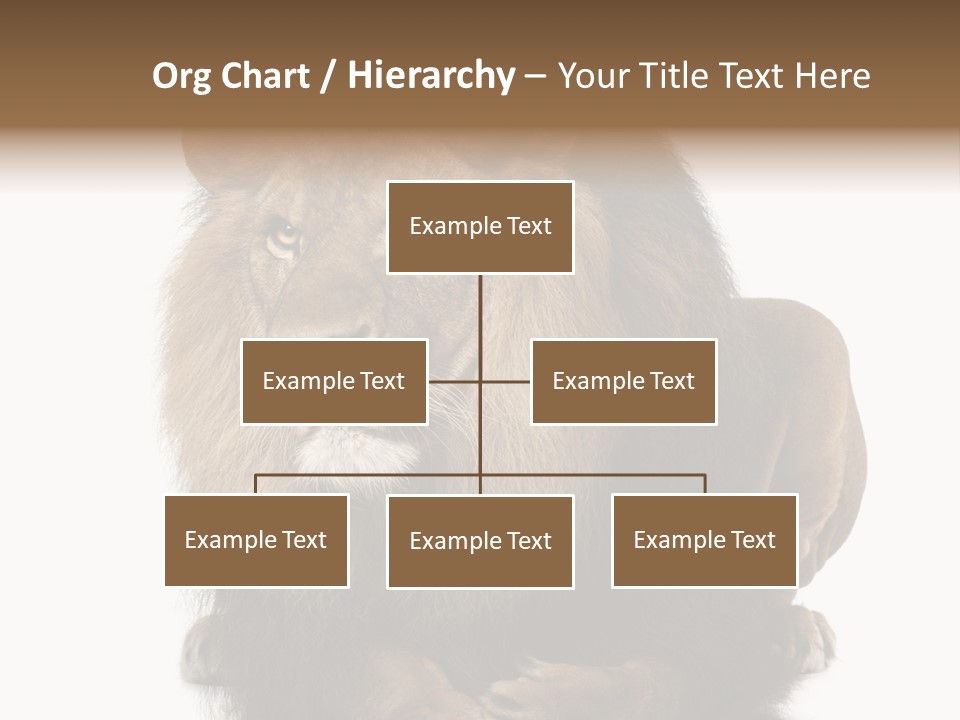 Laying Creature Lying Down PowerPoint Template