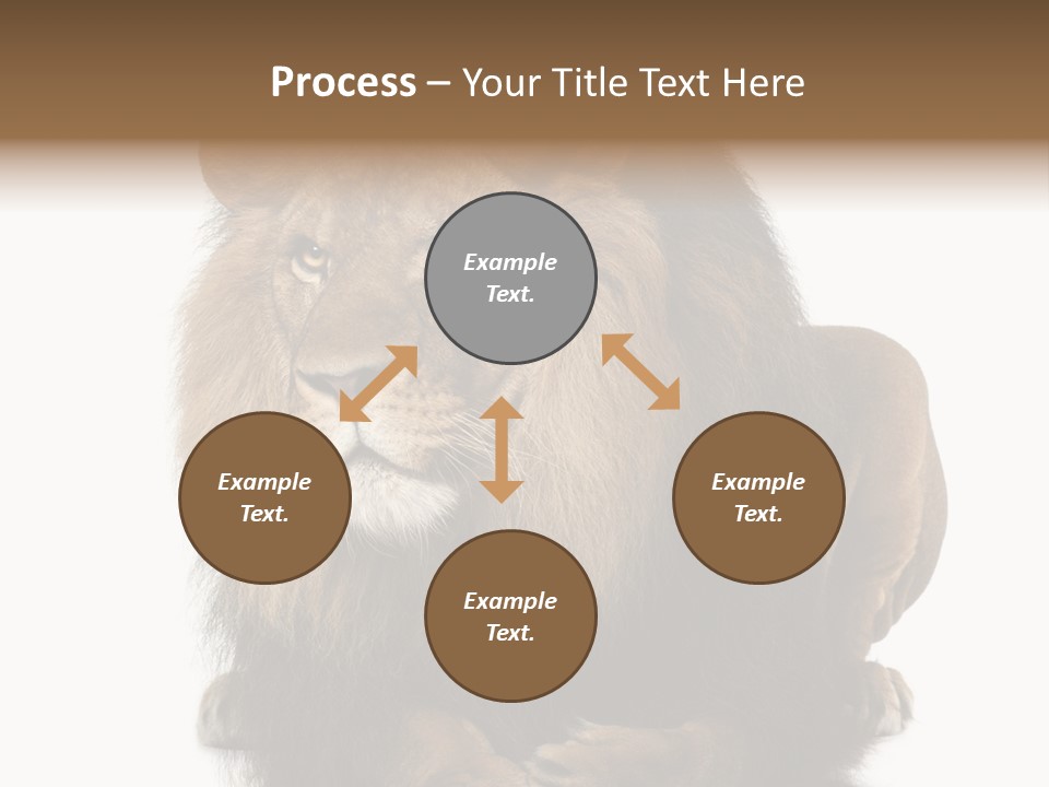 Laying Creature Lying Down PowerPoint Template