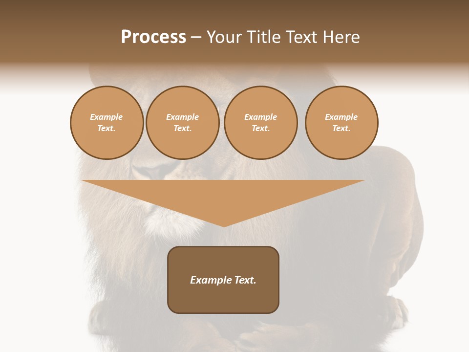 Laying Creature Lying Down PowerPoint Template