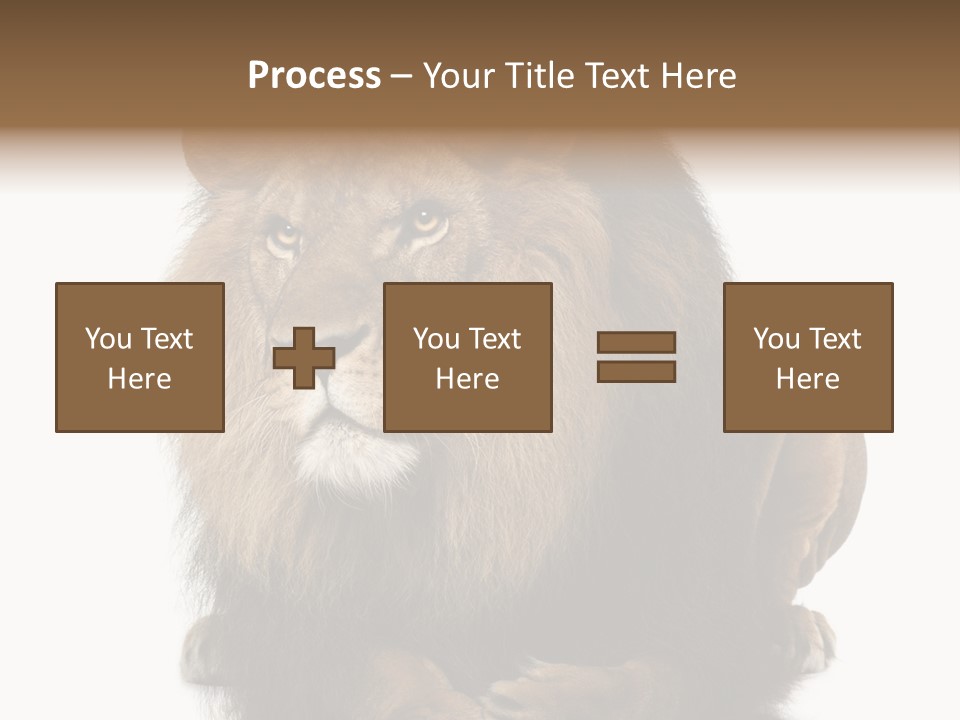 Laying Creature Lying Down PowerPoint Template