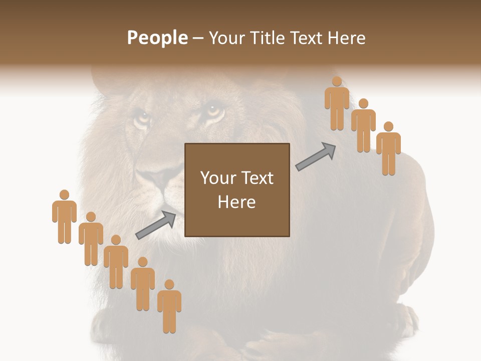 Laying Creature Lying Down PowerPoint Template